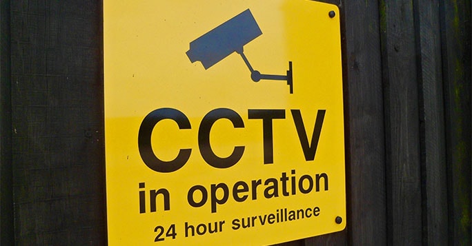 cctv sign