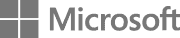 Microsoft Logo in grey