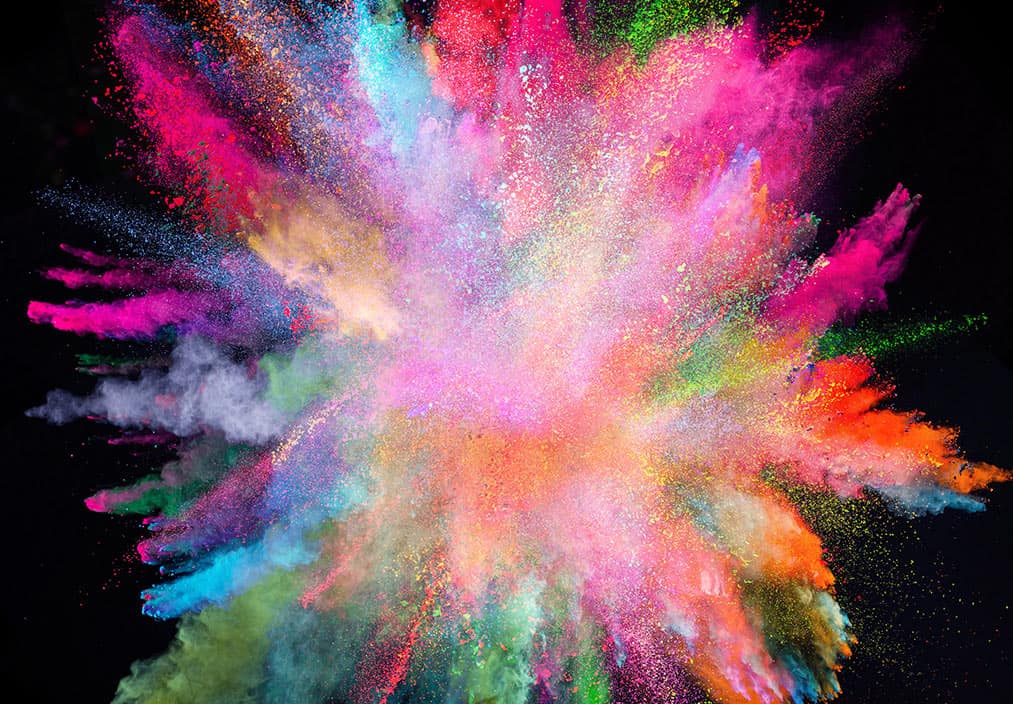 paint explosion