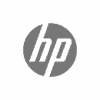 grey hp logo
